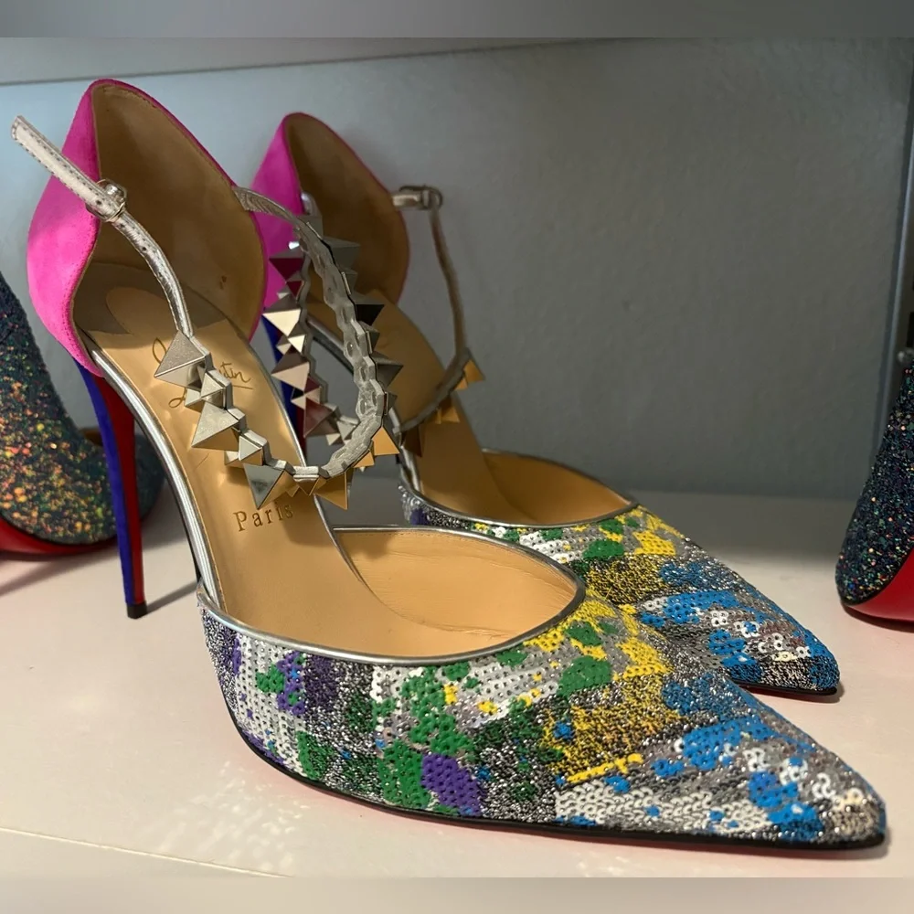 Christian Louboutin planet chic 100 - Picture 2 of 13